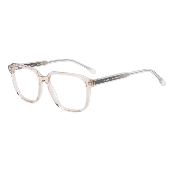 Isabel Marant IM 0232 Rose Poudré Translucide 35J de trois-quarts - Les Lunettes de Pauline