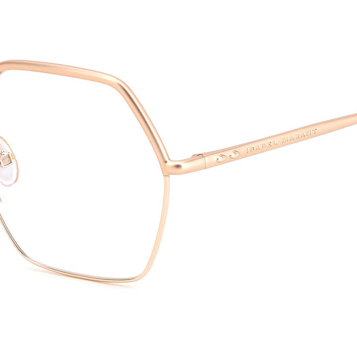 Isabel Marant IM 0126 Or Rose DDB en détail des branches - Les Lunettes de Pauline
