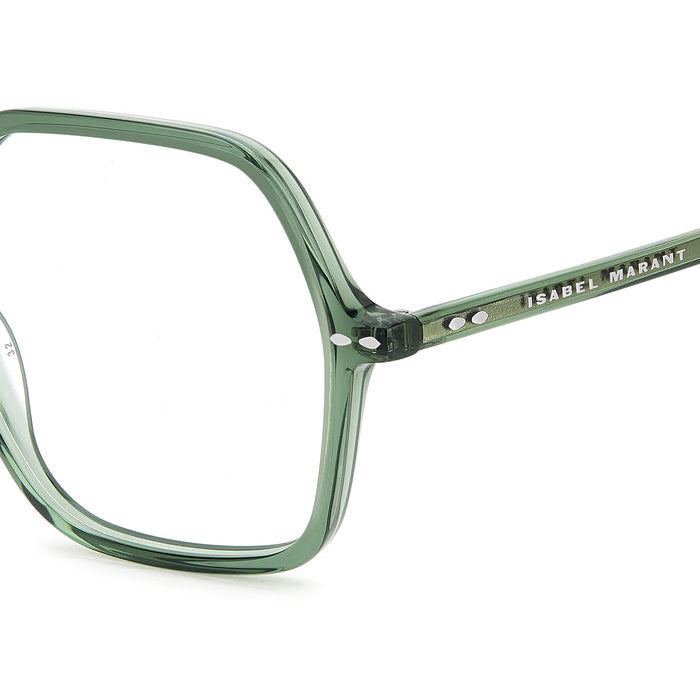 Isabel Marant IM 0150 Vert Sauge 1ED en détail des branches - Les Lunettes de Pauline