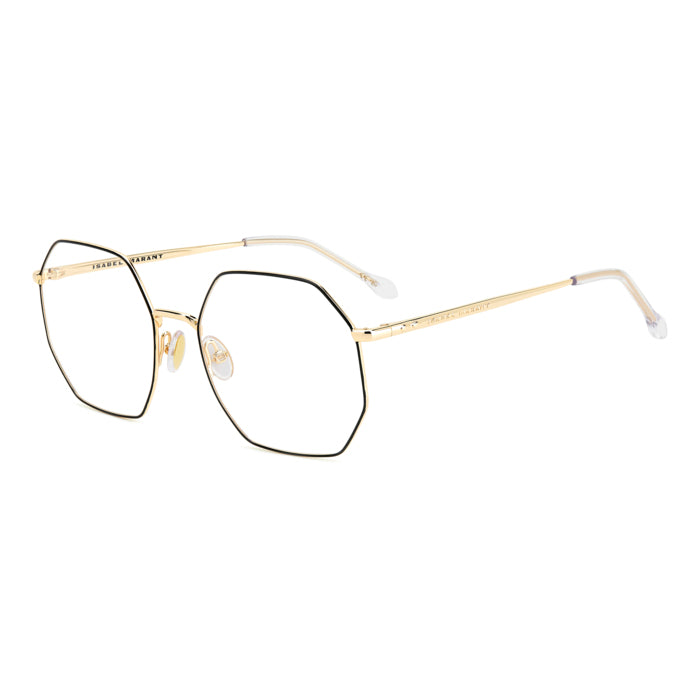 Isabel Marant IM 0179 Noir et Or RHL de trois-quarts - Les Lunettes de Pauline
