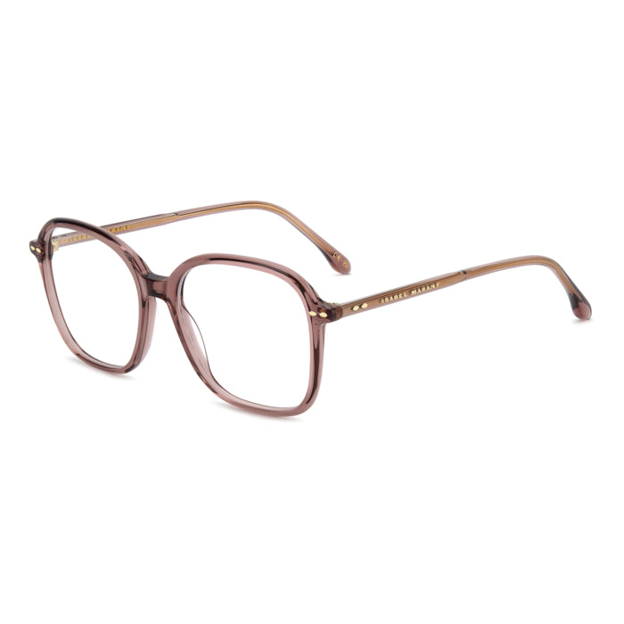 Isabel Marant IM 0234 Rose Translucide 35J de trois-quarts - Les Lunettes de Pauline