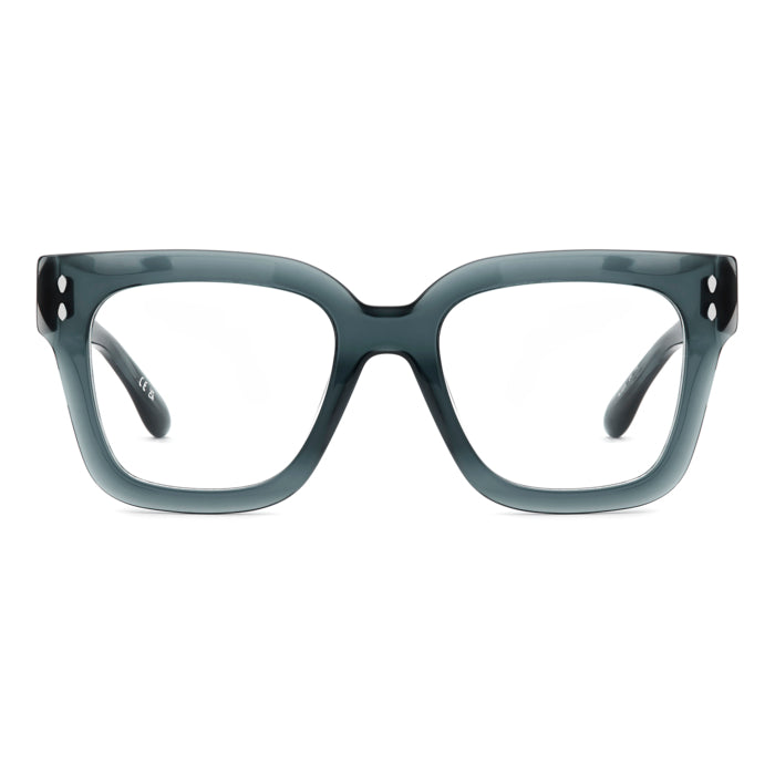 Isabel Marant IM 0228 Bleu Pétrole Translucide ZI9 de face - Les Lunettes de Pauline