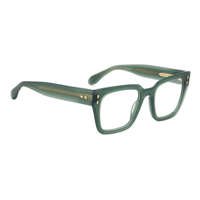 Isabel Marant IM 0145 Vert Sauge 1ED de trois-quarts opposée - Les Lunettes de Pauline