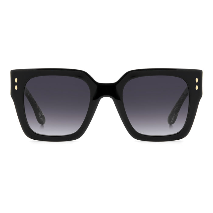 Isabel Marant IM 0287/G/S Noir et Gris XHZ de face - Les Lunettes de Pauline