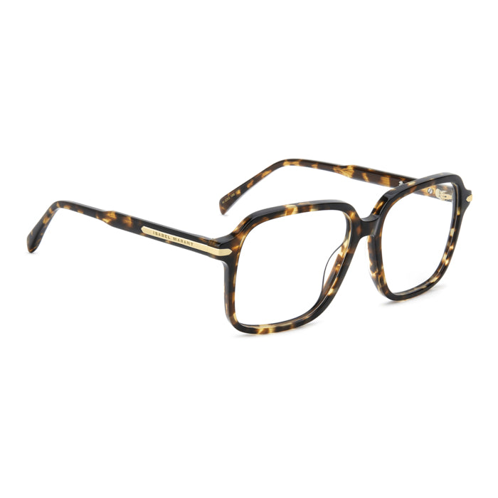 Isabel Marant IM 0283 Havane Marron 086 de trois-quarts opposée - Les Lunettes de Pauline