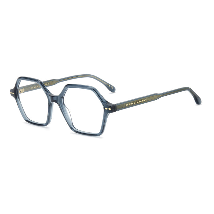 Isabel Marant IM 0115 Bleu Gris ZI9 de trois-quarts - Les Lunettes de Pauline