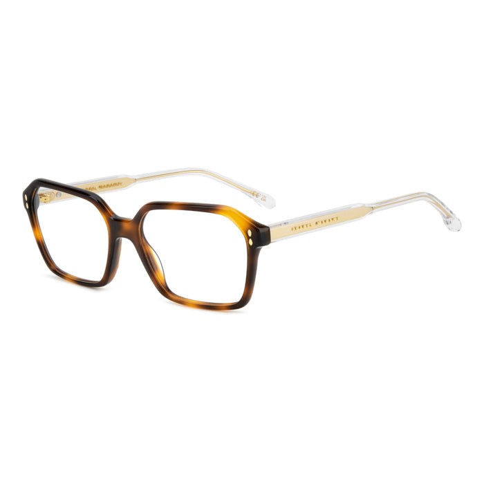 Isabel Marant IM 0204 Havane Or 2IK de trois-quarts - Les Lunettes de Pauline
