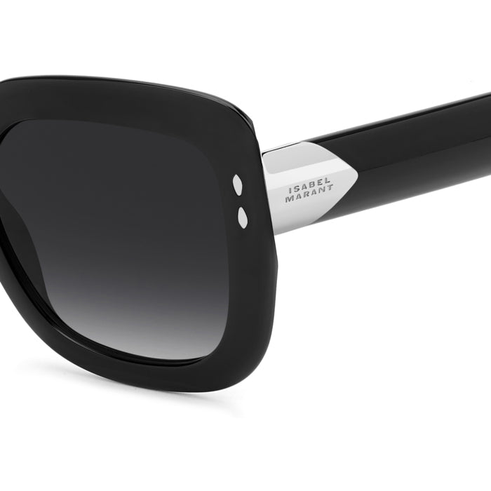 Isabel Marant IM 0247/S Noir 807 en détail des branches - Les Lunettes de Pauline