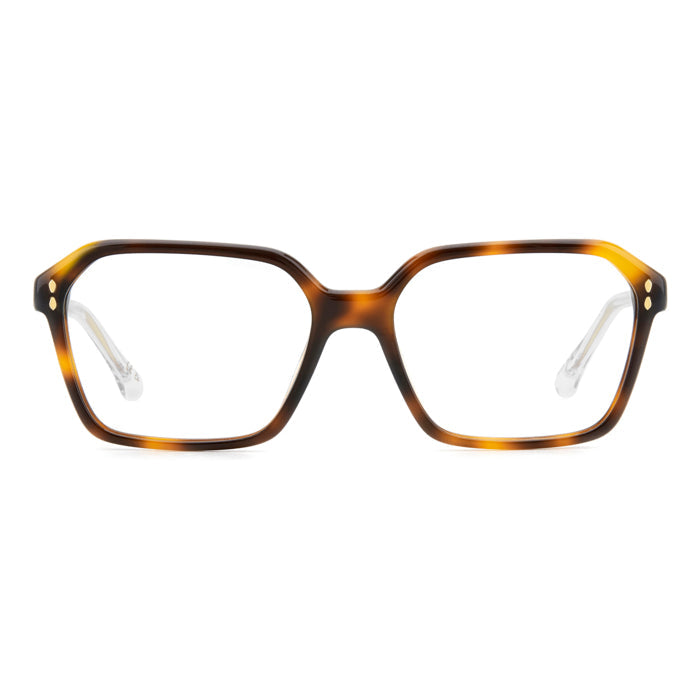 Isabel Marant IM 0204 Havane Or 2IK de face - Les Lunettes de Pauline