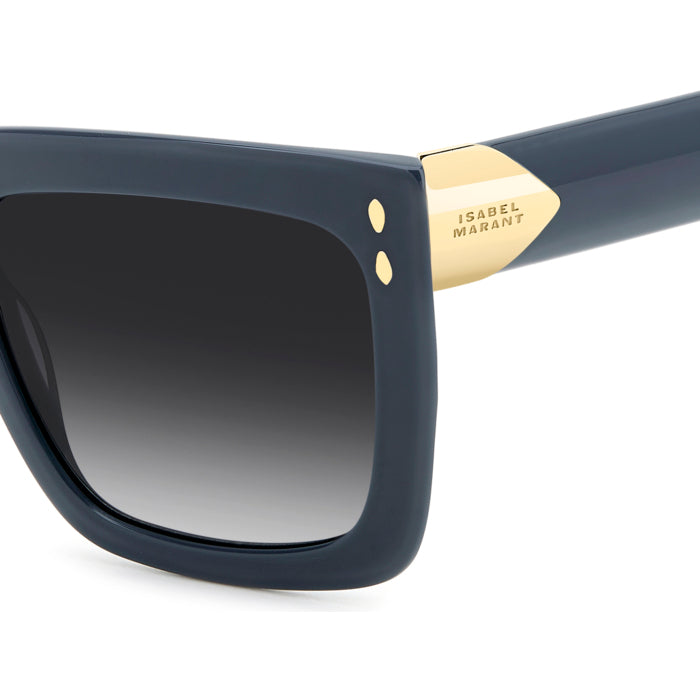 Isabel Marant IM 0213/S Bleu Nuit PJP en détail des branches - Les Lunettes de Pauline