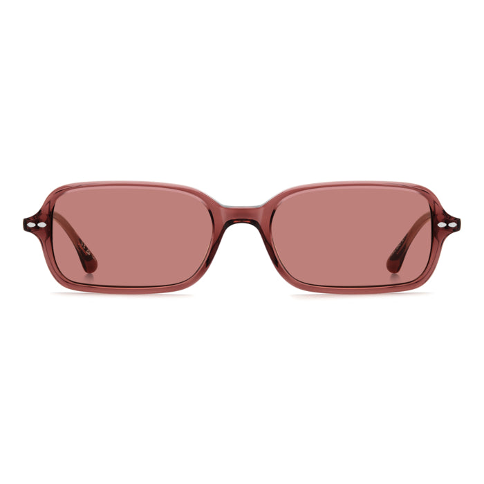 Isabel Marant IM 0258/S Rose Translucide C9A de face - Les Lunettes de Pauline