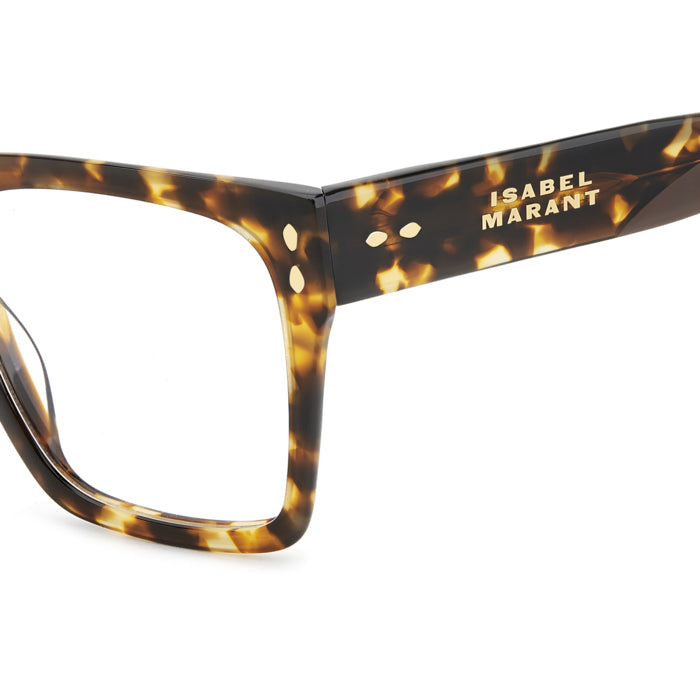 Isabel Marant IM 0270 Havane Marron 9N4 en détail des branches - Les Lunettes de Pauline