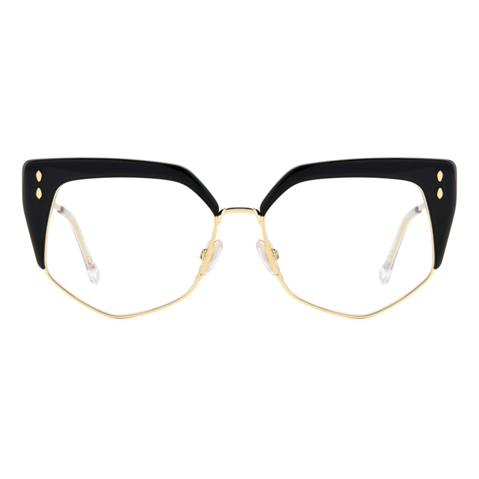 Isabel Marant IM 0161 Noir et Or 2M2 de face - Les Lunettes de Pauline