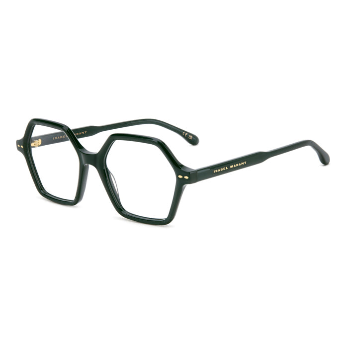 Isabel Marant IM 0115 Vert Sapin 1ED de trois-quarts - Les Lunettes de Pauline