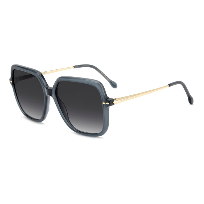 Isabel Marant IM 0229/S Bleu Or 5F6 de trois-quarts - Les Lunettes de Pauline