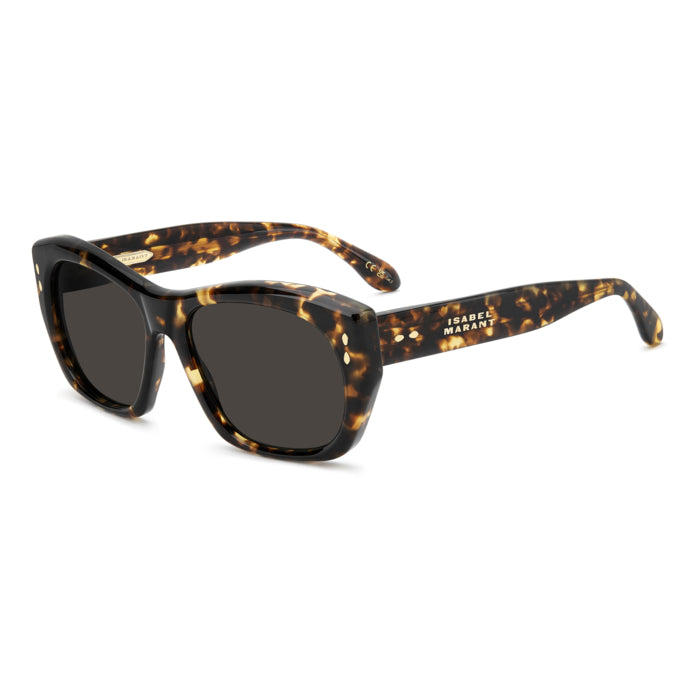Isabel Marant IM 0238/S Écaille Havane 086 de trois-quarts - Les Lunettes de Pauline