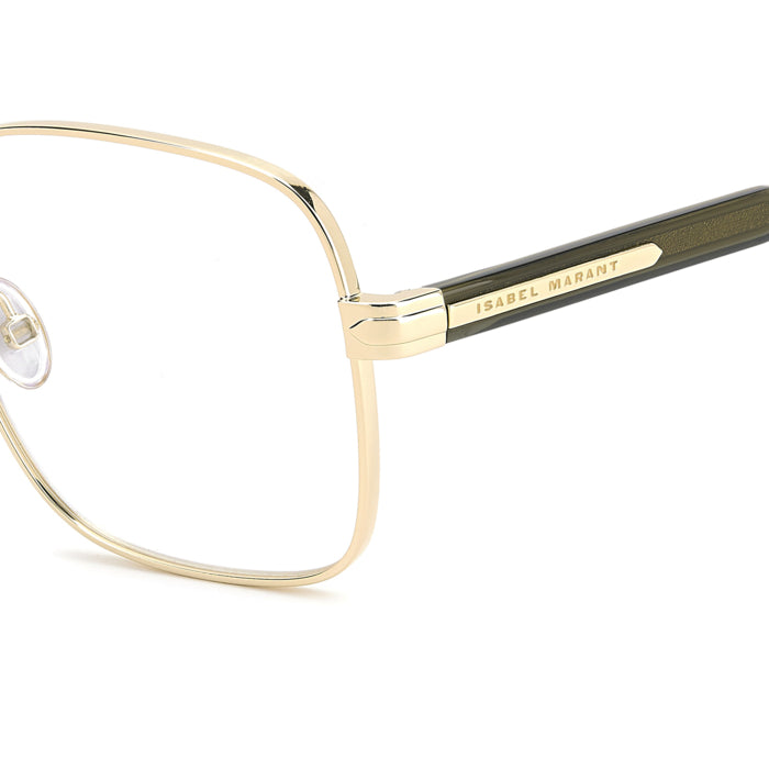 Isabel Marant IM 0284 Or Jaune 000 en détail des branches - Les Lunettes de Pauline