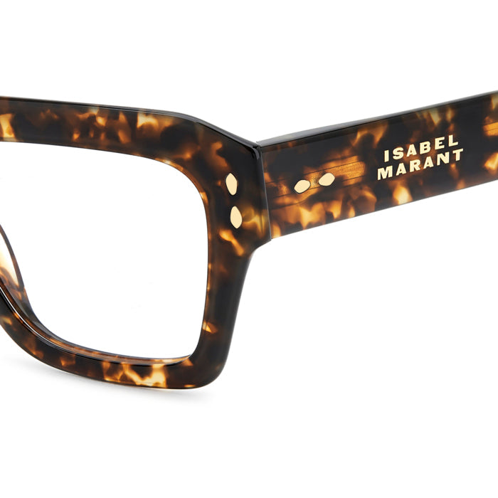 Isabel Marant IM 0226 Havane Marron 086 en détail des branches - Les Lunettes de Pauline