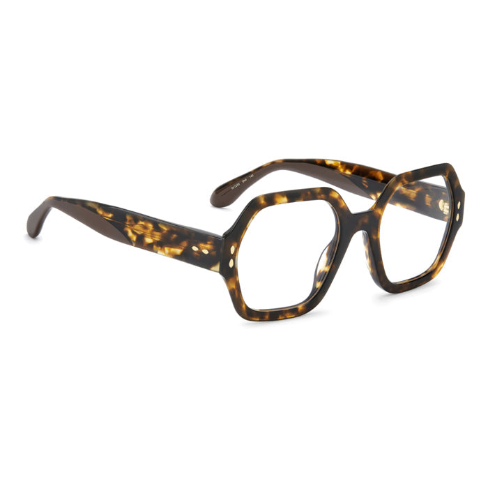 Isabel Marant IM 0269 Havane Marron 9N4 de trois-quarts opposée - Les Lunettes de Pauline