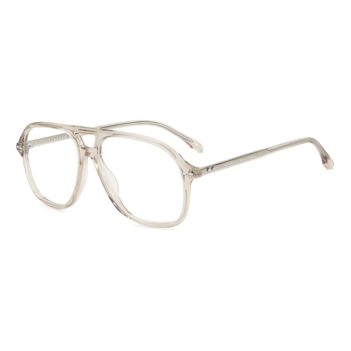 Isabel Marant IM 0276 Beige Rosé Translucide FWM de trois-quarts - Les Lunettes de Pauline