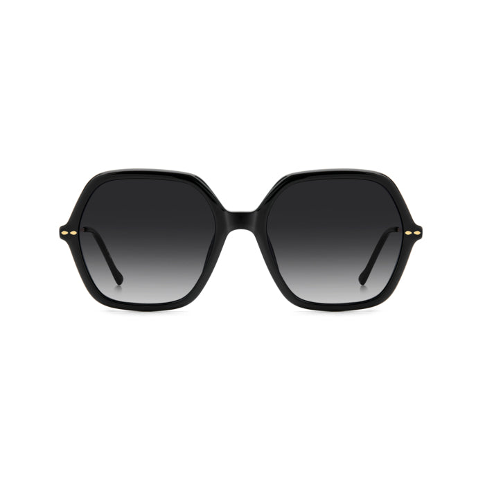 Isabel Marant IM 0206/G/S Noir et Or 2M2 de face - Les Lunettes de Pauline