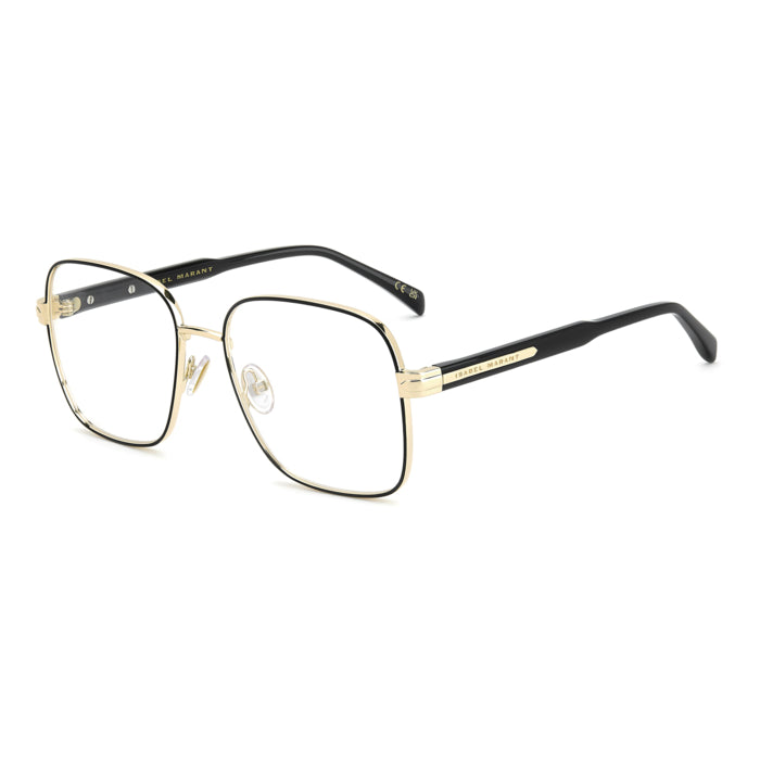Isabel Marant IM 0284 Noir et Or RHL de trois-quarts - Les Lunettes de Pauline