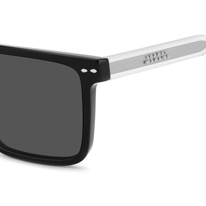 Isabel Marant IM 0231/S Noir 807 en détail des branches - Les Lunettes de Pauline