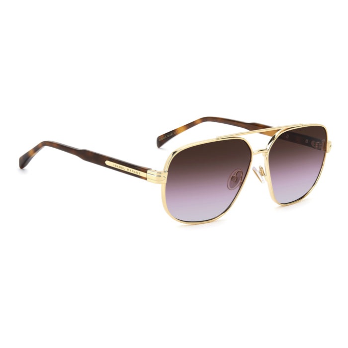 Isabel Marant IM 0281/S Or et Écaille 001 de trois-quarts opposée - Les Lunettes de Pauline