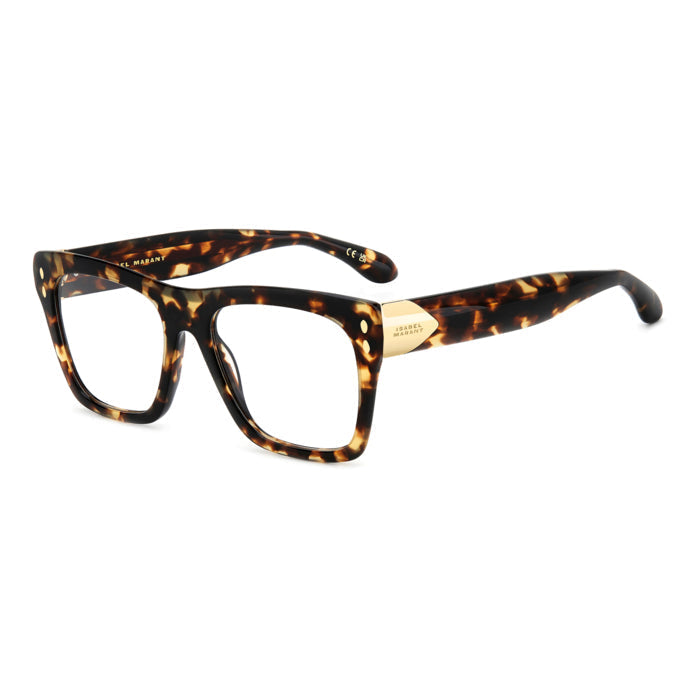 Isabel Marant IM 0212 Havane Marron 086 de trois-quarts - Les Lunettes de Pauline