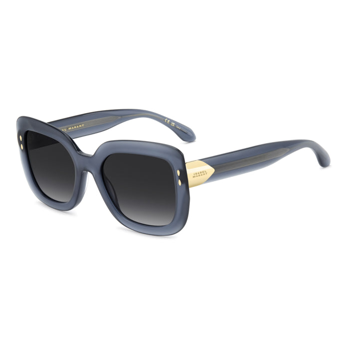 Isabel Marant IM 0247/S Bleu PJP de trois-quarts - Les Lunettes de Pauline