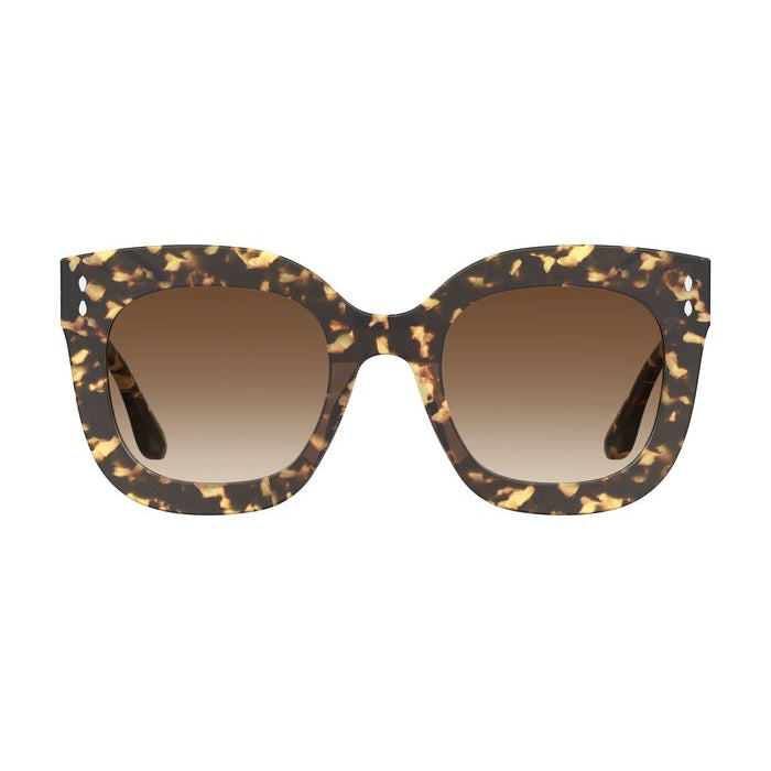 Isabel Marant IM 0002/N/S Écaille Havane 086 de face - Les Lunettes de Pauline
