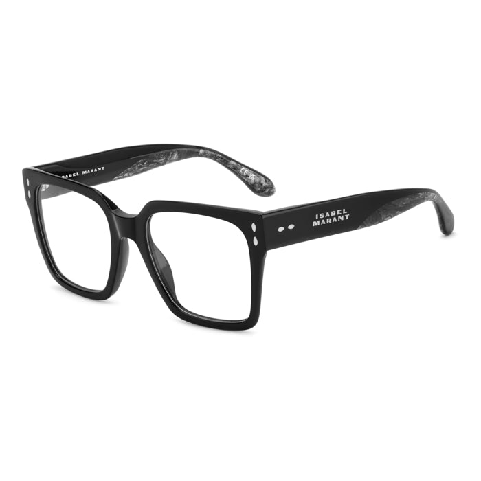 Isabel Marant IM 0270 Noir et Gris XHZ de trois-quarts - Les Lunettes de Pauline