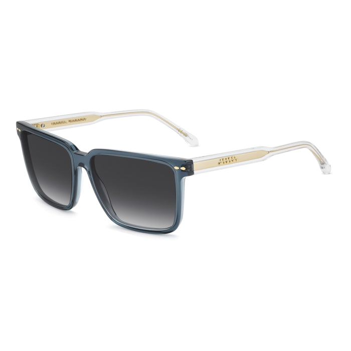 Isabel Marant IM 0231/S Bleu Pétrole ZI9 de trois-quarts - Les Lunettes de Pauline