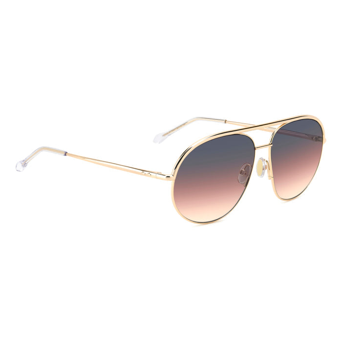 Isabel Marant IM 0200/S Or 000 de trois-quarts opposée - Les Lunettes de Pauline