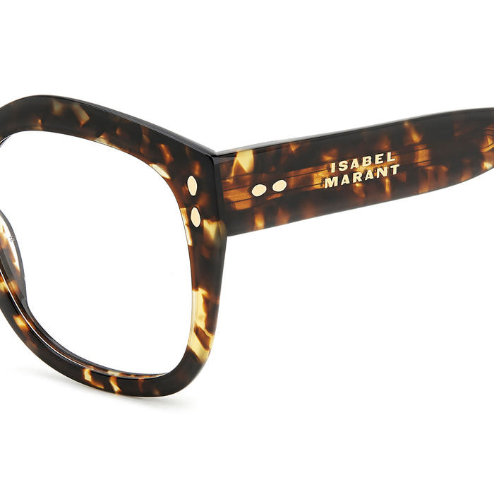 Isabel Marant IM 0141 Havane Marron 086 en détail des branches - Les Lunettes de Pauline