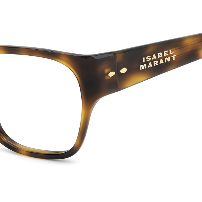 Isabel Marant IM 0241 Havane Marron 086 en détail des branches - Les Lunettes de Pauline