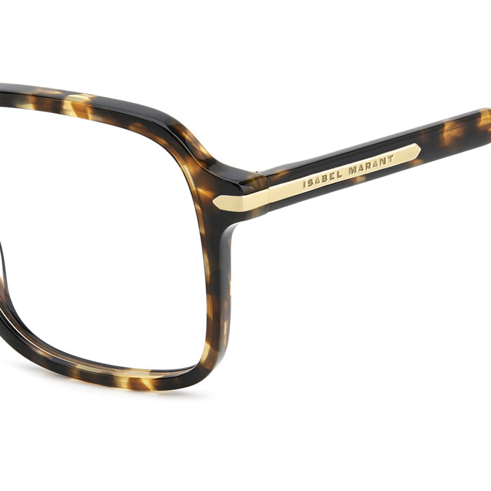 Isabel Marant IM 0283 Havane Marron 086 en détail des branches - Les Lunettes de Pauline
