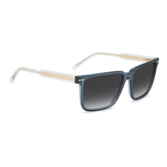 Isabel Marant IM 0231/S Bleu Pétrole ZI9 de trois-quarts opposée - Les Lunettes de Pauline