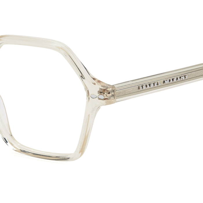 Isabel Marant IM 0115 Beige Cristal HAM en détail des branches - Les Lunettes de Pauline
