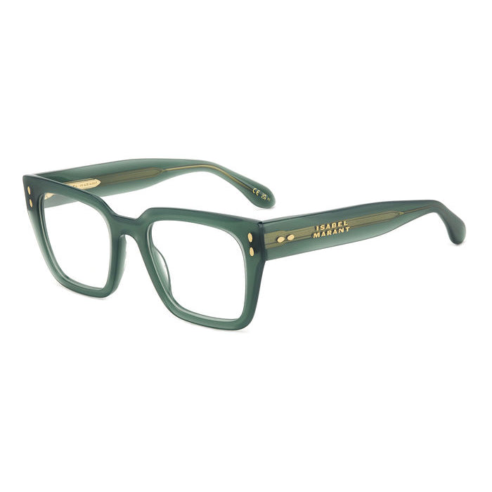 Isabel Marant IM 0145 Vert Sauge 1ED de trois-quarts - Les Lunettes de Pauline