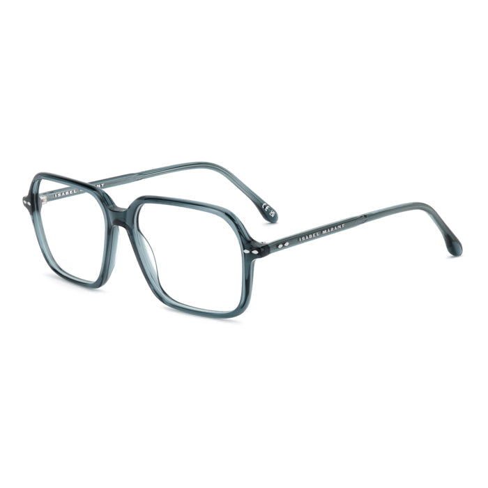 Isabel Marant IM 0233 Bleu Canard ZI9 de trois-quarts - Les Lunettes de Pauline