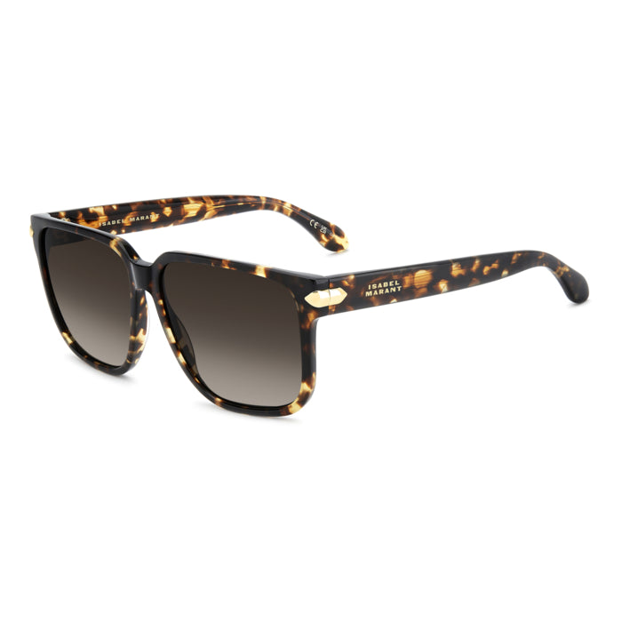 Isabel Marant IM 0264/S Écaille Havane 086 de trois-quarts - Les Lunettes de Pauline