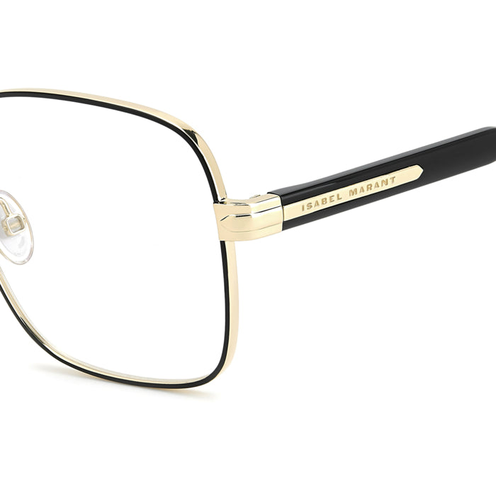 Isabel Marant IM 0284 Noir et Or RHL en détail des branches - Les Lunettes de Pauline
