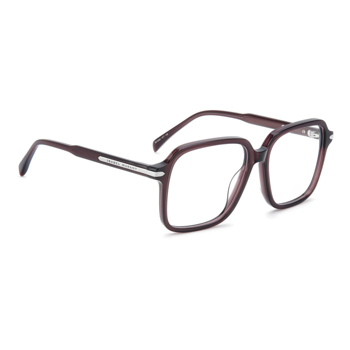 Isabel Marant IM 0283 Prune 0T7 de trois-quarts opposée - Les Lunettes de Pauline