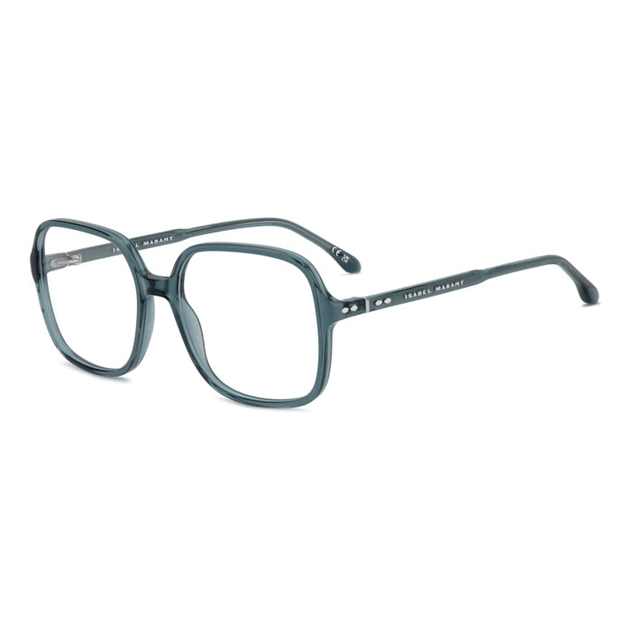 Isabel Marant IM 0063 Bleu Pétrole 5MZ de trois-quarts - Les Lunettes de Pauline