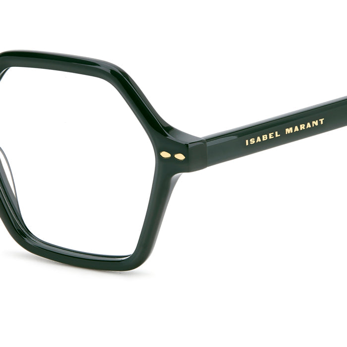 Isabel Marant IM 0115 Vert Sapin 1ED en détail des branches - Les Lunettes de Pauline