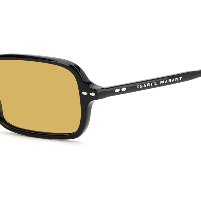 Isabel Marant IM 0258/S Noir 807 en détail des branches - Les Lunettes de Pauline