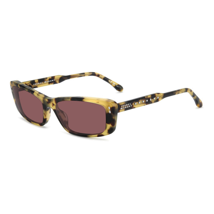 Isabel Marant IM 0243/G/S Écaille Blonde EPZ de trois-quarts - Les Lunettes de Pauline