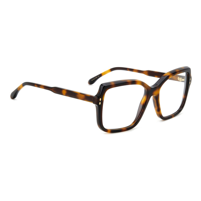 Isabel Marant IM 0196 Écaille Havane WR9 de trois-quarts opposée - Les Lunettes de Pauline