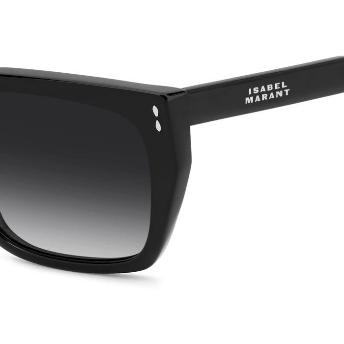 Isabel Marant IM 0218/S Noir 807 en détail des branches - Les Lunettes de Pauline
